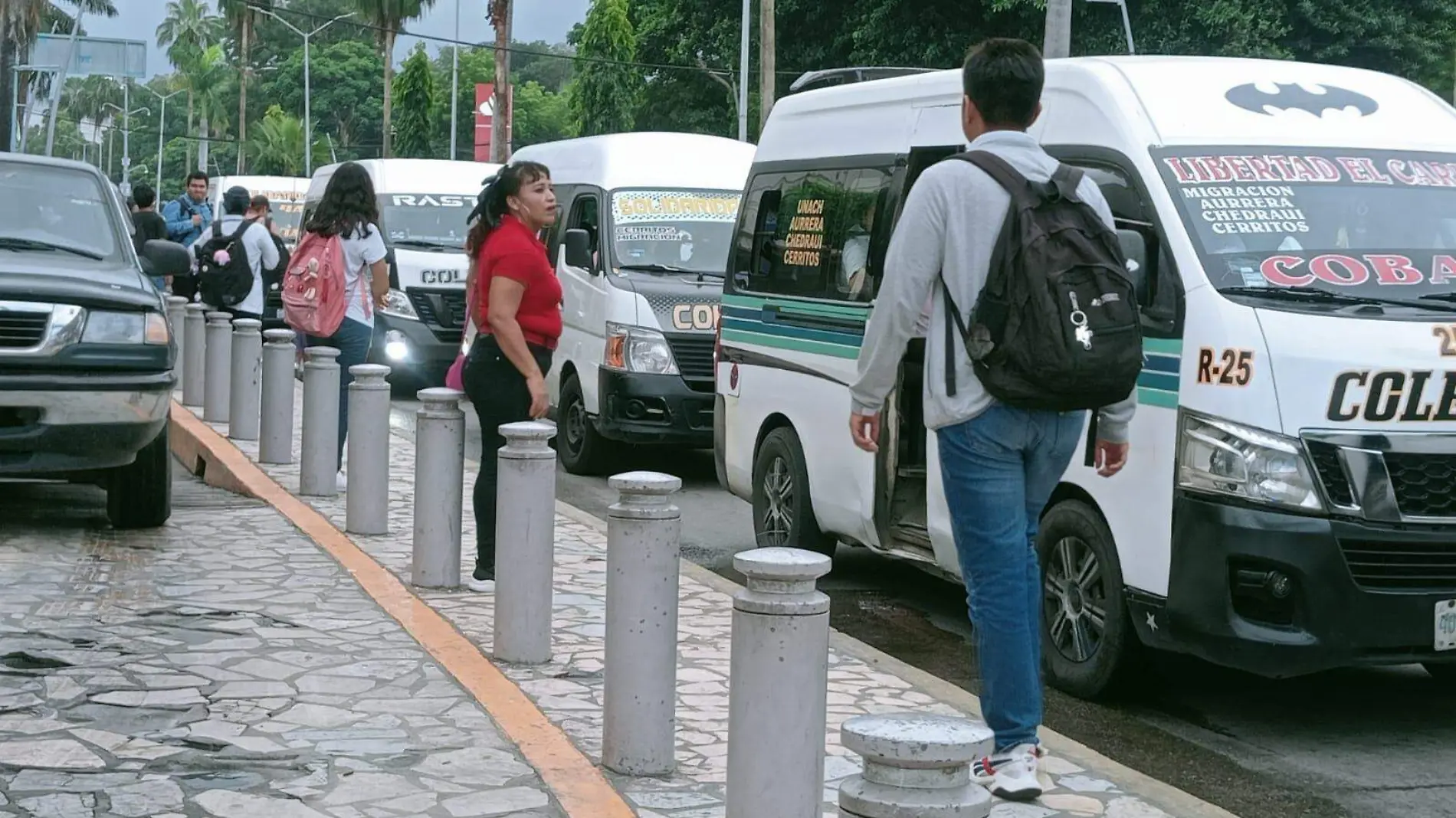 Parada de colectivos